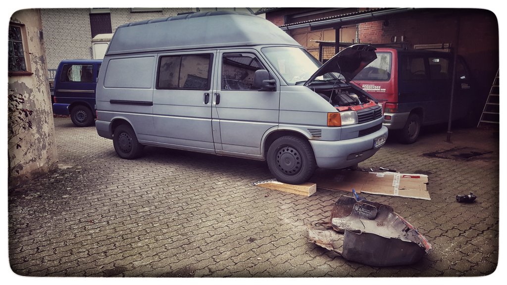 Anlasser getauscht – Bus startet wieder!