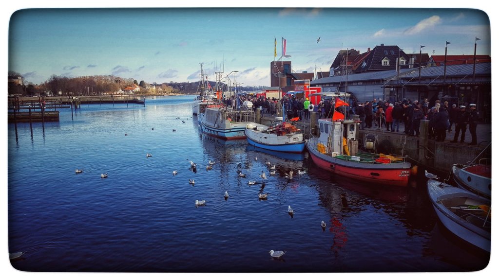 Fischmarkt im Ostseebad&nbsp;Eckernförde