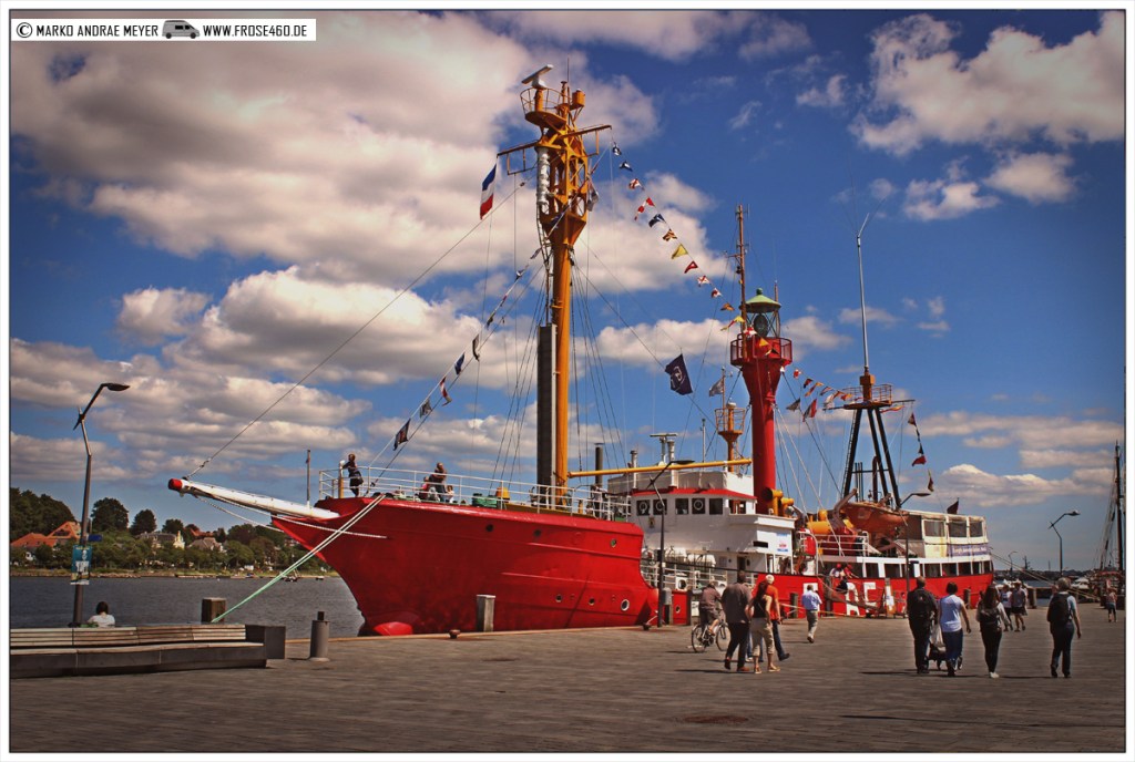 Feuerschiff „Elbe 1“ im Eckernförder&nbsp;Hafen